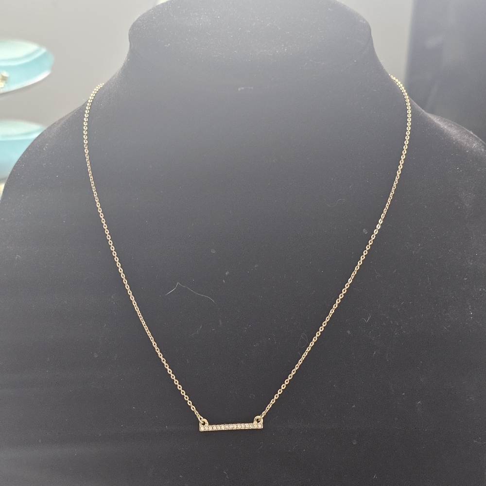 Simple Goldtone Necklace